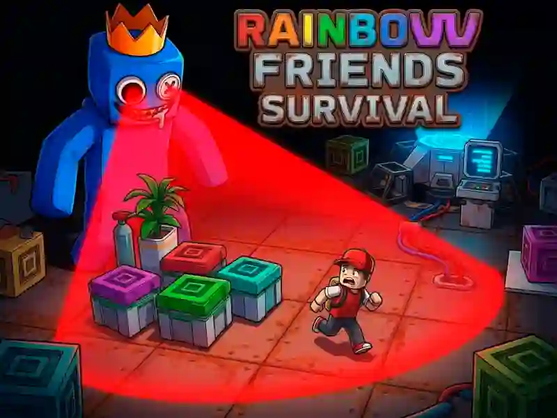 Logħba Rainbow Friends Survival onlajn