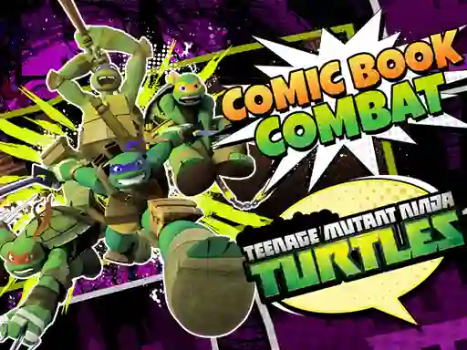 Jeu Teenage Mutant Ninja Turtles Comic book Combat en ligne