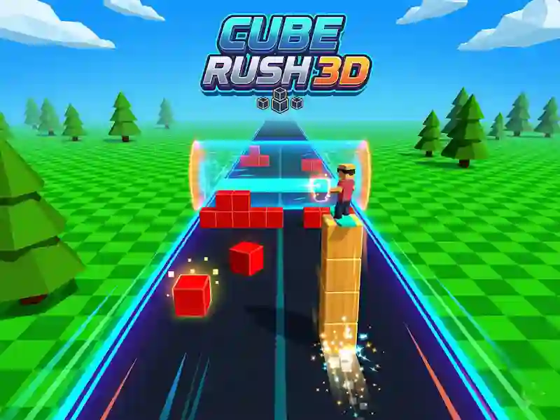 Cube Rush 3D — free online game