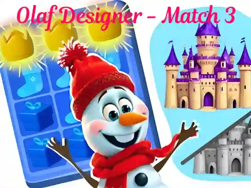 Olaf Designer - Match 3 — free online game