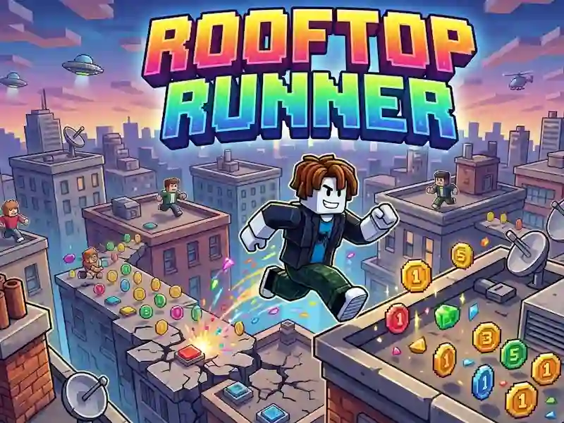 rooftop runner — free online game