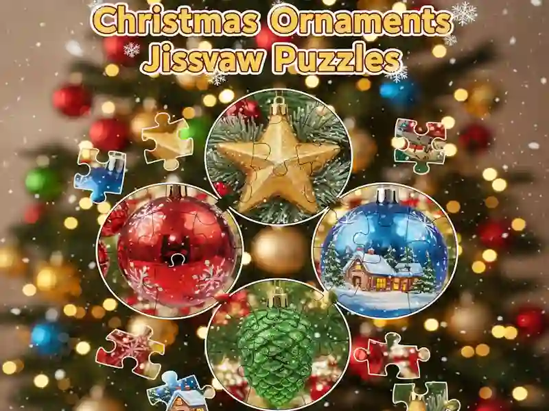 Christmas Ornaments Jigsaw Puzzles — free online game