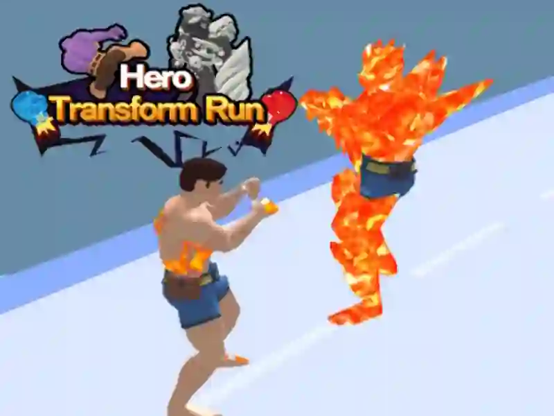 Hero Transform Run — free online game