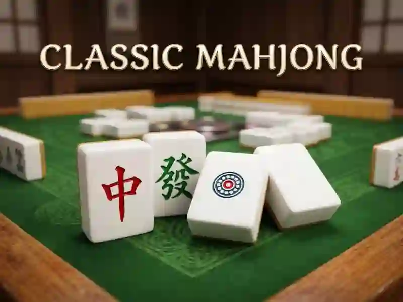 Classic Mahjong — free online game