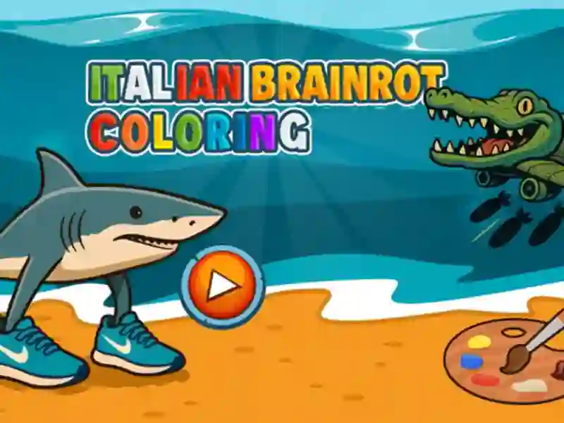 Italian Brainrot Coloring — free online game