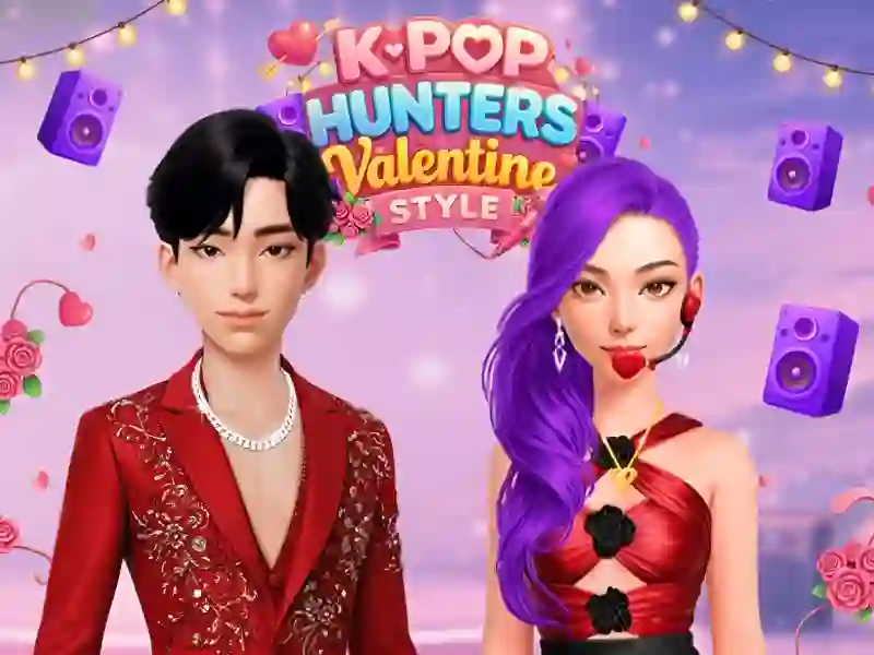 K-Pop Hunters Valentine Style — free online game
