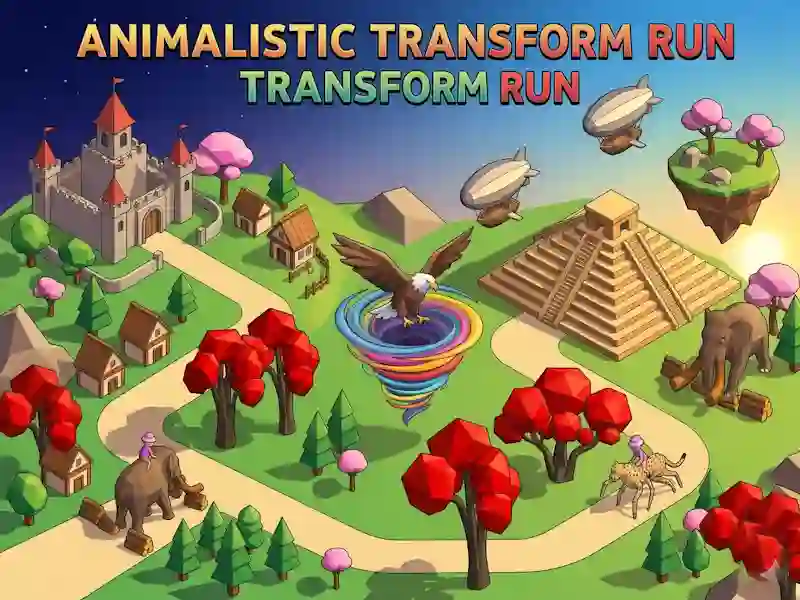 Animalistic Transform Run — free online game