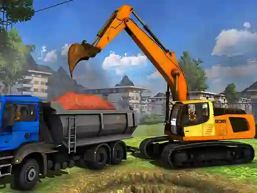 Hidden Diggers in Trucks  — free online game