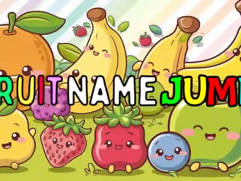 Fruit Name Jump — free online game