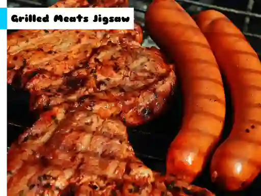 Grilled Meats Jigsaw — free online game