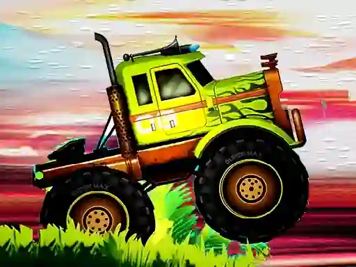 Monster Trucks Spot the Difference — free online game