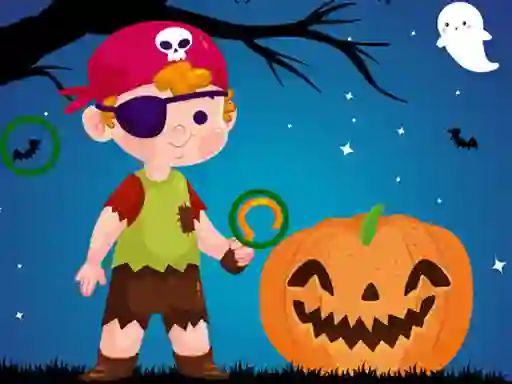 Spot The Differences Halloween  — free online game