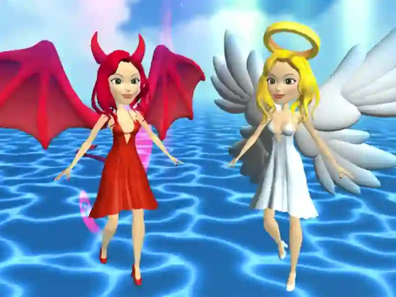 שפּיל Heaven or Hell?! The choice is yours! אָנליין