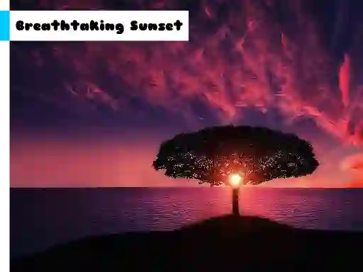 Breathtaking Sunset  — free online game