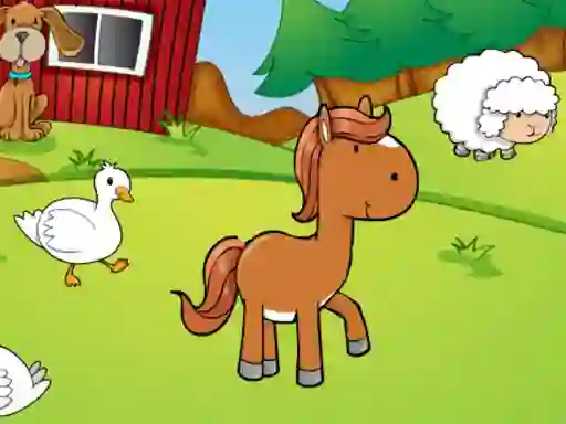 Jwèt Farm Slide sou entènèt
