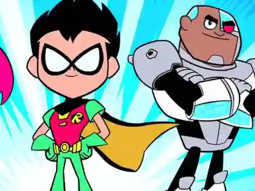 Juego Teen Titans Jigsaw Puzzle Collection en línea