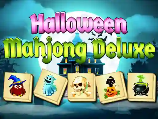Halloween Mahjong Deluxe — free online game