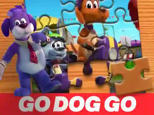 Permainan Go Dog Go Jigsaw Puzzle talian