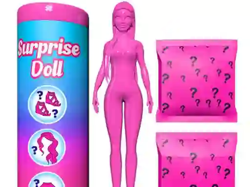 Lojë Color Reveal Surprise Doll në internet