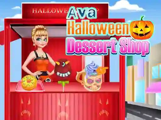 Spel Ava Halloween Dessert Shop aanlyn