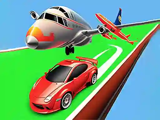 Epic Car Transform Race — free online game