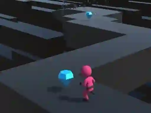 ZigZag Squid Game Runner — bezmaksas tiešsaistes spēle