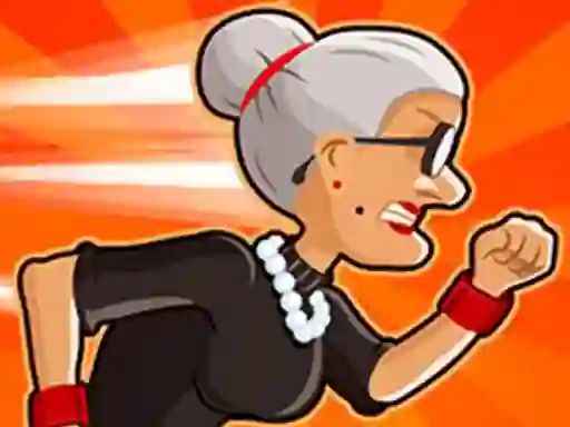 Angry Granny Run: India — free online game