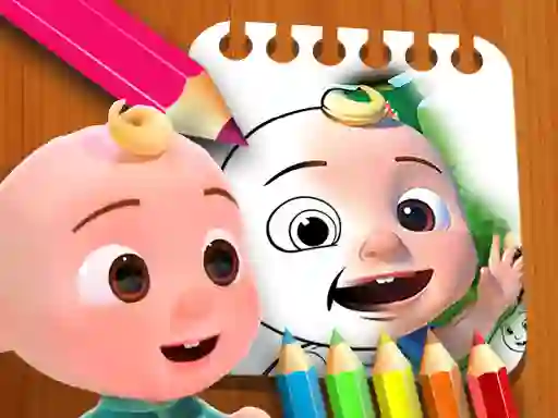 Cocomelon Coloring Book — free online game