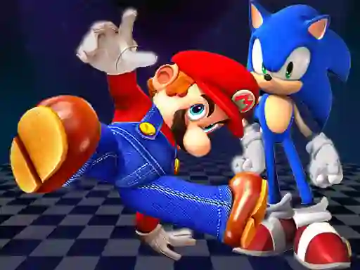 Super Mario & Sonic FNF Dance — free online game
