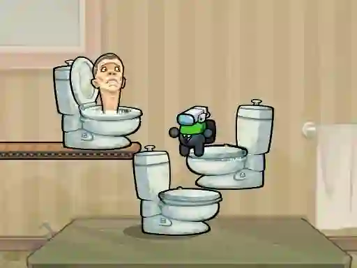Impostor Jump Skibidi Toilet — 무료 온라인 게임