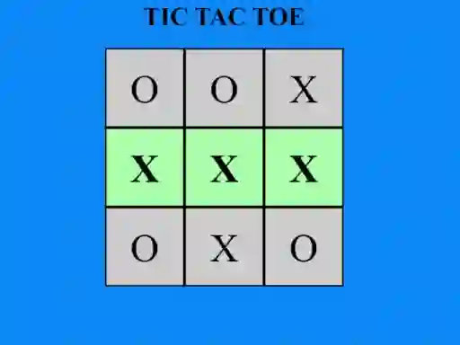 Гаме Simple Tic Tac Toe онлајн