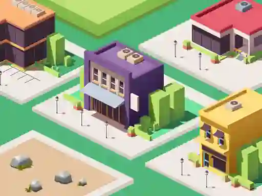 Permainan City Idle Tycoon talian