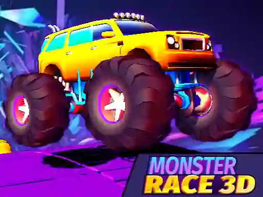 Monster Race 3D — free online game