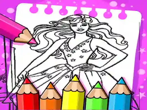 Barbie Coloring Book  — free online game