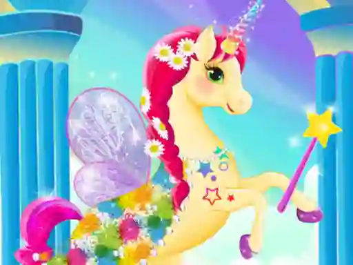 Unicorn Fashion Dress Up — bezplatná online hra