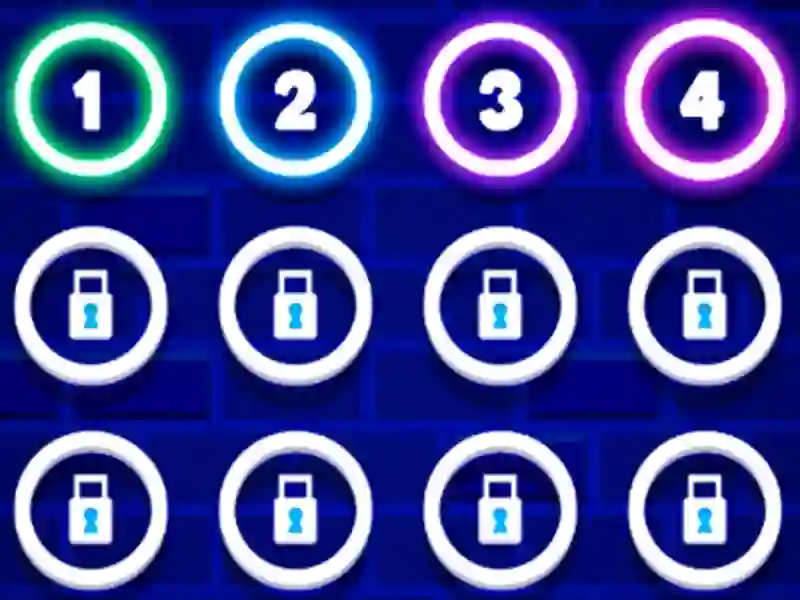 Neon Star Bricks — free online game