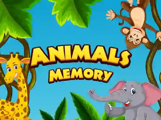 Animals Memory  – kostenloses Online-Spiel