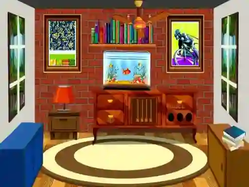Brick Wall House Escape — free online game