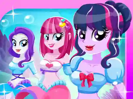 My Little Pony Equestria Girls dress up — free online game