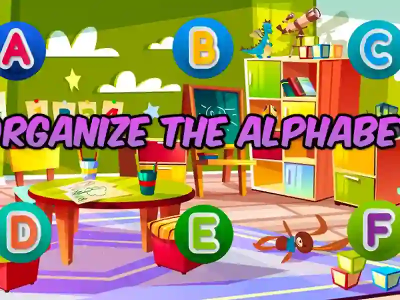 Organize The Alphabet — free online game