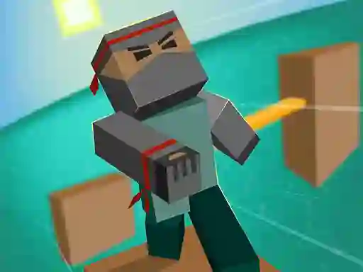 Blocky Parkour Ninja — free online game
