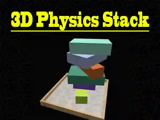 3D Physics Stacks — free online game
