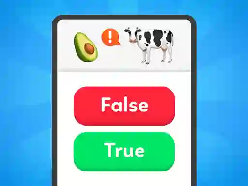 שפּיל True False  אָנליין