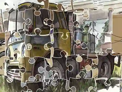 Junk Trucks Jigsaw — free online game