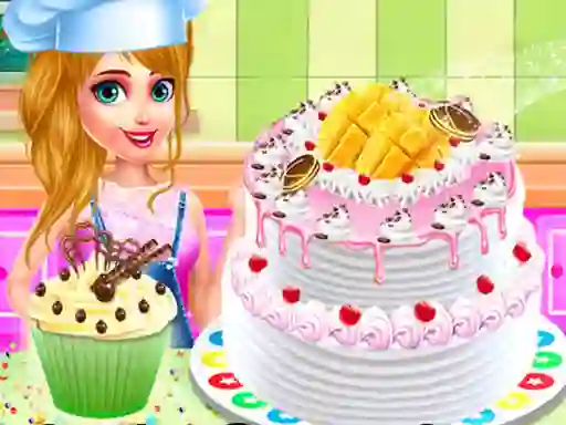 Doll Cake Bakery Shop  — free online game