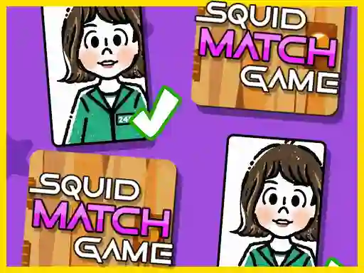 खेल Squid Match Game ऑनलाइन