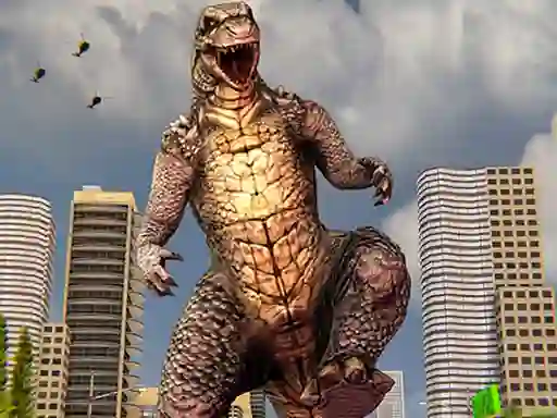 Monster Dinosaur Rampage  — free online game