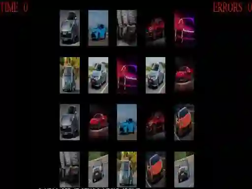 Car memory — free online game