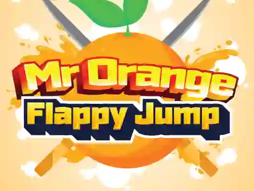 Mr. Orange Flappy Jump เกมออนไลน์