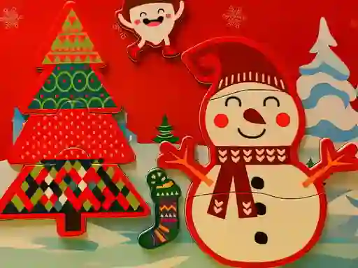 New Year Winter Fun Puzzle — free online game